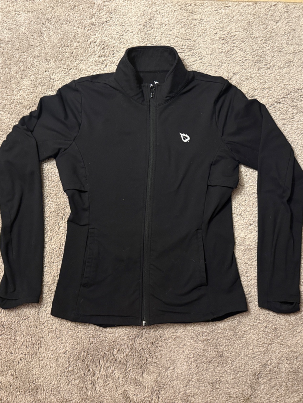 Baleaf Black Full-Zip Women's Athletic Jacket